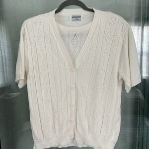 Alfred Dunner short-sleeved twinset